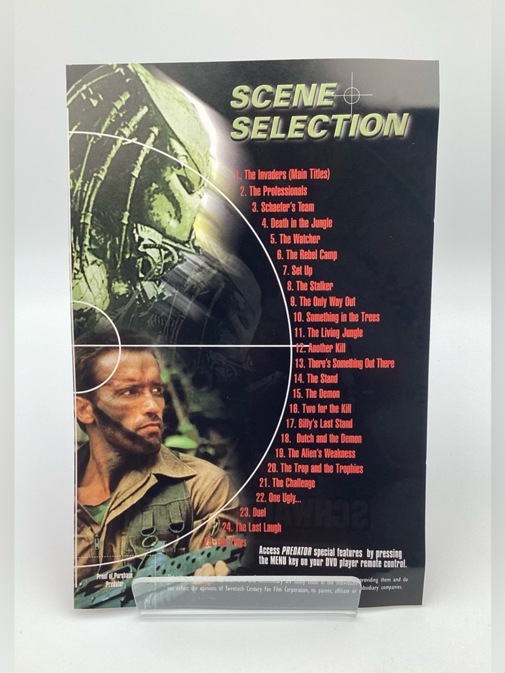Predator DVD 2004 Fullscreen Arnold Schwarzenegger - Picture 7 of 7